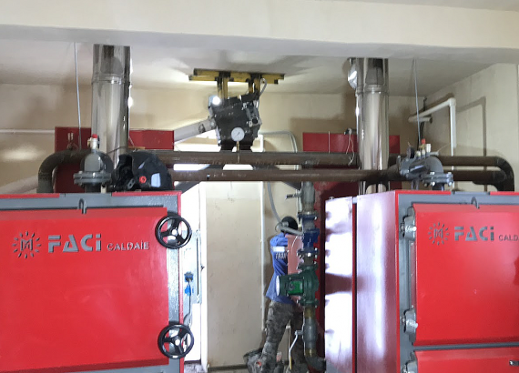 Котельная 430 кВт для отопления производственных помещений