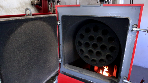 ВИДЕО: FACI 215 отапливает торговый комплекс в Аргаяше