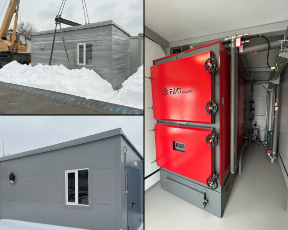 FACI: Эффективное решение для Министерства Обороны — новая блочно-модульная котельная на 1000 кВт